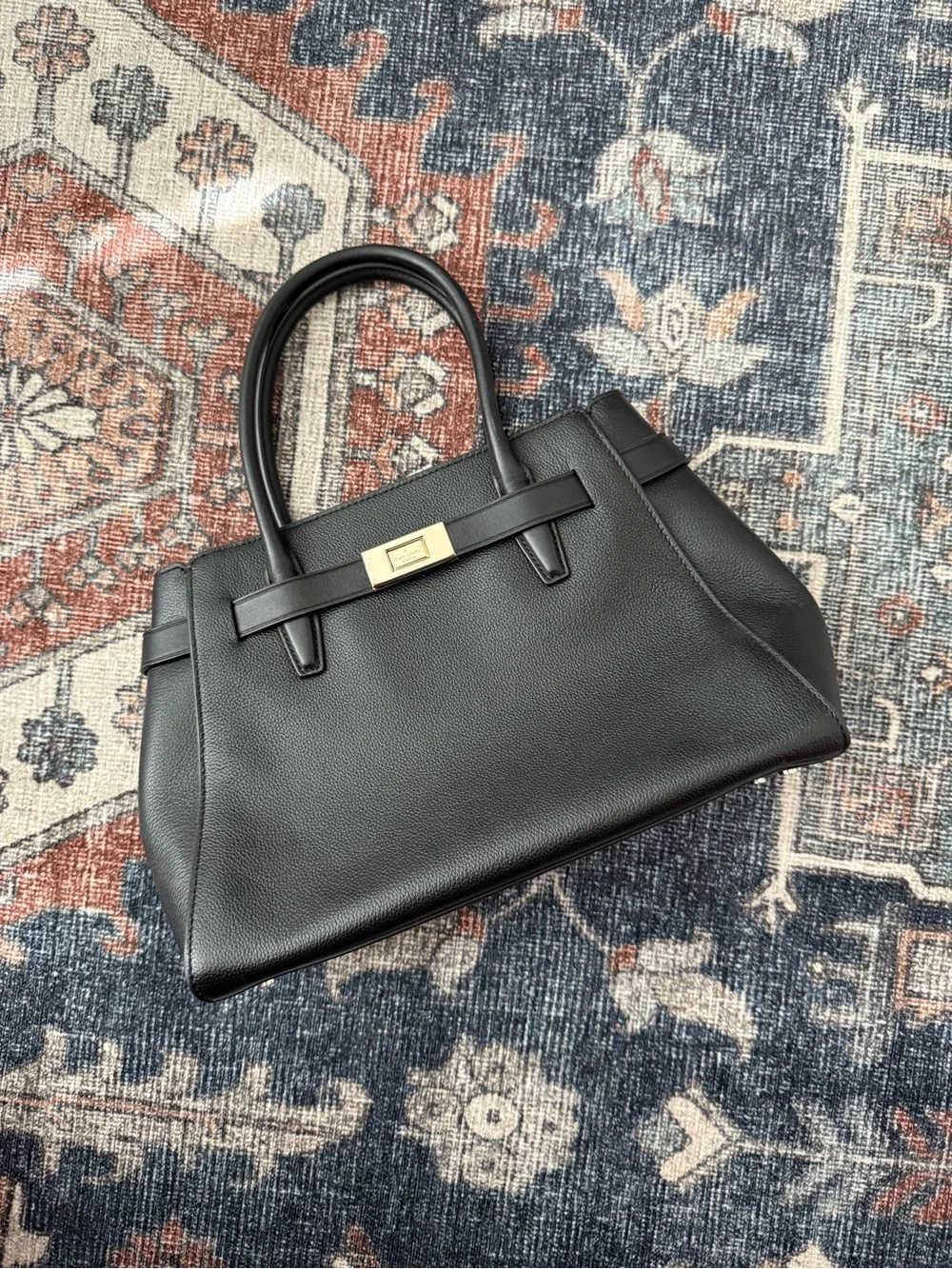 kate spade New York black leather purse